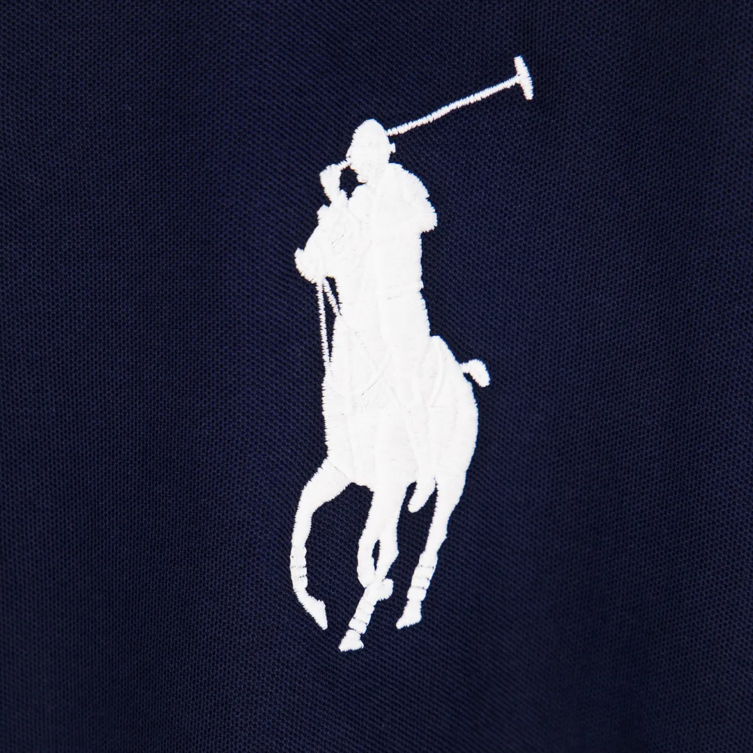 P240 zp version [exclusive supply] - Ralph Lauren/Ralph Lauren classic four-season basic three-dimensional Malaysian LOGO-No. 3 armband solid color long-sleeved POLO shirt - original version of the same 220g heavy double-sided pique cotton ✅ - three-dimensional Malaysian embroidery white background pearlescent buttons ✅ - placket chiffon film professional processing ✅ -Ralph Lauren classic Malaysian logo Polo｜Unlock the British retro sports style Made of 220g heavyweight double-sided piqué cotton to create a straight silhouette. The iconic Malaysian embroidery logo interprets American origin. The solid color system can easily control formal and casual scenes. Color: white black label pink blue label gray blue label black white label black red label navy blue red label Size: S M L XL Number: WW10727